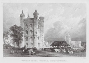 Tattershall Castle, Lincolnshire von Thomas (after) Allom