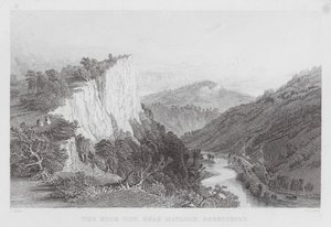 Der Hohe Tor, nahe Matlock, Derbyshire von Thomas (after) Allom