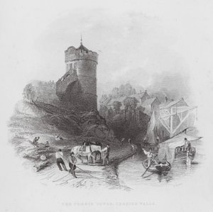 Der Phoenix-Turm, Chester Walls von Thomas (after) Allom