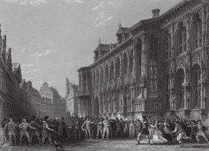 Rathaus, Gent (Gravur)