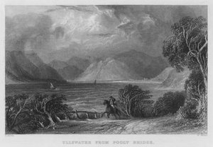Ullswater von Pooly Bridge (Stich)