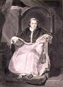 Der römische Pontifex, Pius VII (Luigi Barnaba Chiaramonti) graviert von Samuel Freeman (1773-1857) veröffentlicht von A. Fullarton & Co.
