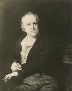 William Blake, englischer Dichter und Künstler von Thomas (after) Phillips