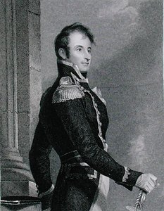 Stephen Decatur (1779-1820), graviert von Asher Brown Durand nach einer Kopie des Originals von James Herring