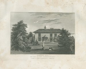 Checkley - Beauhurst Hall (Stich) von Thomas (after) Underwood