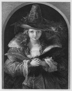 Der Chapeau De Brigand, aus dem Bild in der Vernon Gallery (Gravur)