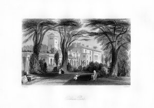 Ockham Park, Surrey, 19. Jahrhundert von Thomas Abel Prior
