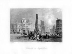 Schule für Blinde, Southwark, London, 19. Jahrhundert von Thomas Abel Prior
