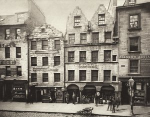 Alte Gebäude in der High Street, Nr. 17-27 (#16) von Thomas Annan