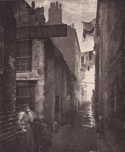 Alte Gasse, abseits der High Street von Thomas Annan