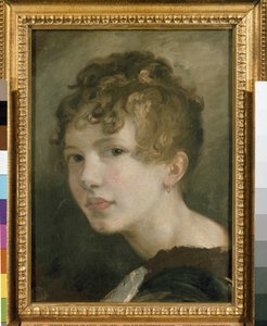 Porträt von Miss H.M. de Cardonnel Lawson, 19. Jahrhundert von Thomas Barker of Bath
