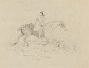 Der Trott des Bettlers von Thomas Bewick