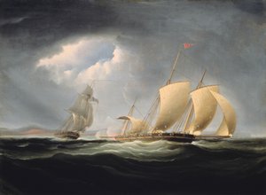 Eroberung von Tripolis durch die Enterprise von Thomas Birch