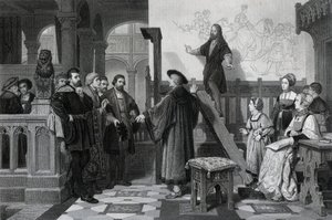 Der Kaiser Maximilian und Albrecht Dürer, frühes 16. Jahrhundert, 19. Jahrhundert von Thomas Brown
