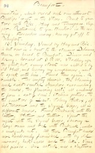 Thomas Butler Gunn Tagebücher - Band 20, Seite 104, 12. Juli 1862 von Thomas Butler Gunn
