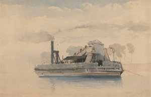 Bagger in Twickenham, 22. September 1874