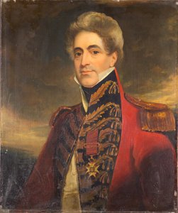 Generalmajor William Casement, Militärsekretär der Regierung von Indien und Mitglied des Obersten Rates, ca. 1840
