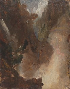 Studie für eine Szene aus Lord Byron