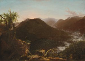 Sonnenaufgang in den Catskills von Thomas Cole