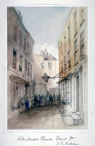 Ansicht in Chichester Rents, Fleet Street, City of London