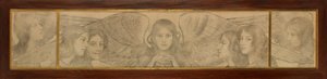 Triptychon der Engel von Thomas Cooper Gotch