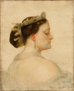 Porträt von Mathilde Bonaparte 1820-1904, französische Prinzessin