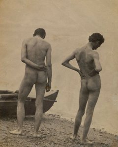 Thomas Eakins und John Laurie Wallace am Strand, 1883