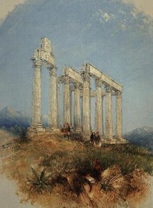 Der Tempel des Jupiter Olympius, Athen