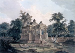 Hindu-Tempel in der Festung von Rohtas, Bihar, Indien