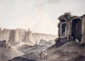 Das Purana Qila, Delhi von Thomas Daniell