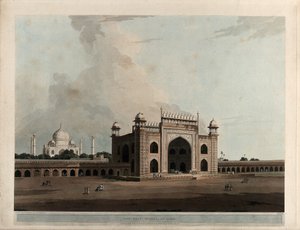 Das Taj Mahal in Agra