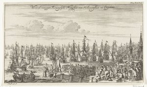 Abreise von Wilhelm III. von Hellevoetsluis nach England, 1688