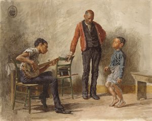 Die Tanzstunde, 1878 von Thomas Eakins