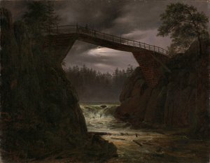 Die Brücke von Arendal, Norwegen