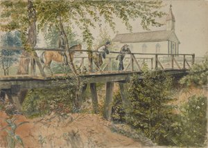 Katholische Kirche, Houston, Texas, 25. März 1852