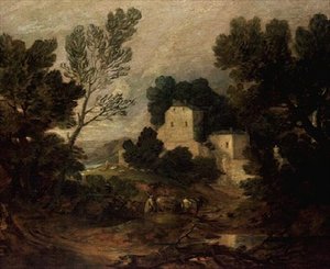 Eine romantische Landschaft