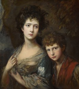 Elizabeth und Thomas Linley, ca. 1768 von Thomas Gainsborough