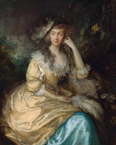 Frances Susanna, Lady de Dunstanville, ca. 1786 von Thomas Gainsborough