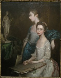 Porträt der Töchter des Künstlers von Thomas Gainsborough