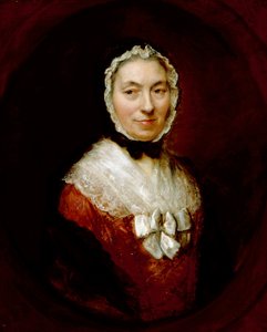 Dame mit einer Haube von Thomas Gainsborough