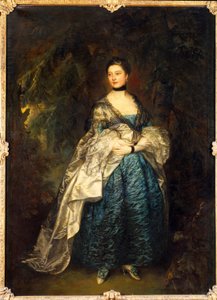 Ganzkörperporträt von Lady Gertrude Alston (1732-1807) von Thomas Gainsborough