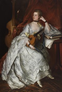 Porträt von Ann Ford (später Mrs. Philip Thicknesse) von Thomas Gainsborough