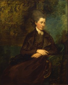 Porträt von Georgiana Poyntz, Countess Spencer, ca. 1780-81 von Thomas Gainsborough