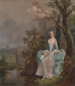 Porträt einer Frau, um 1750
