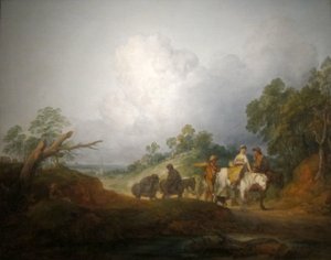 Rückkehr vom Markt von Thomas Gainsborough