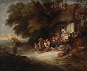 Die Hüttentür von Thomas Gainsborough