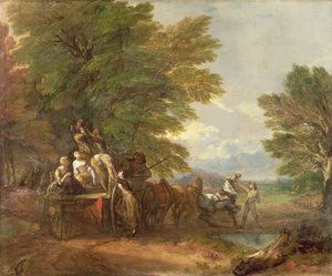 Der Erntewagen, um 1767