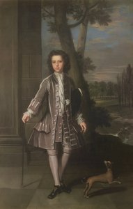 Ganzkörperporträt von William King, 10 Jahre alt, 1720 von Thomas Gibson