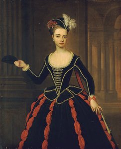 Porträt der ehrenwerten Mrs. William Townshend von Thomas Gibson