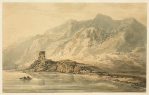 Dolbadarn Castle von Thomas Girtin